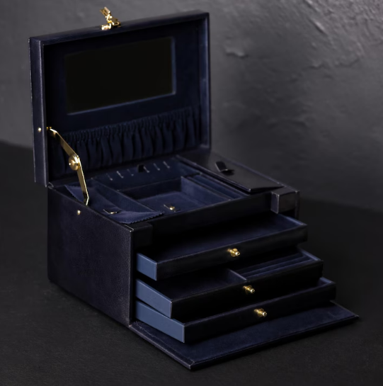 Leather Jewelry Box