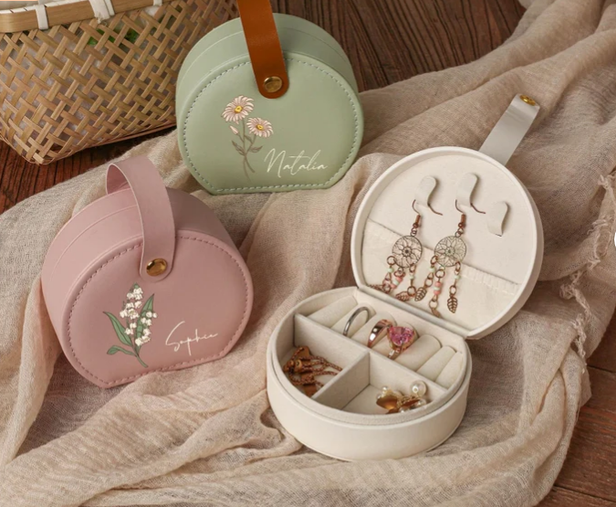 Personalized Name Jewelry Box