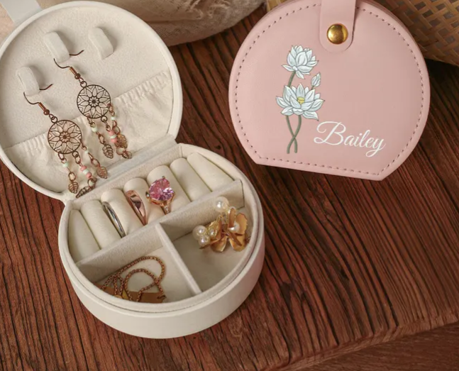 Personalized Name Jewelry Box