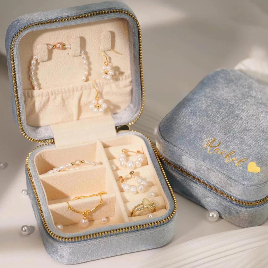 High Quality Velvet Jewelry Box