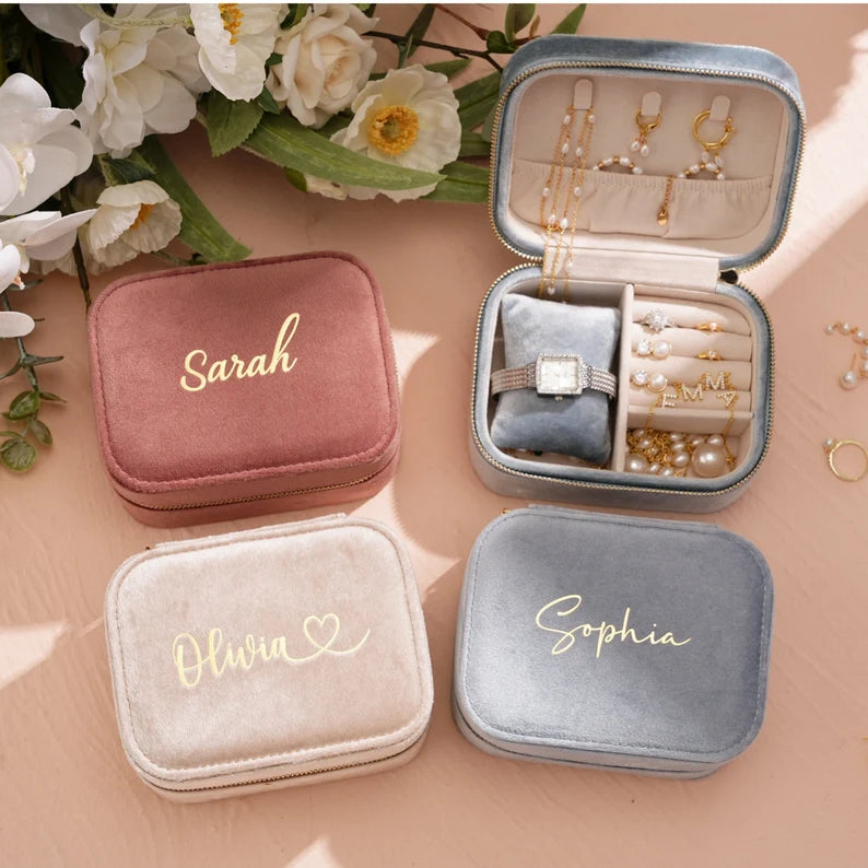 Custom Velvet Jewellery Box
