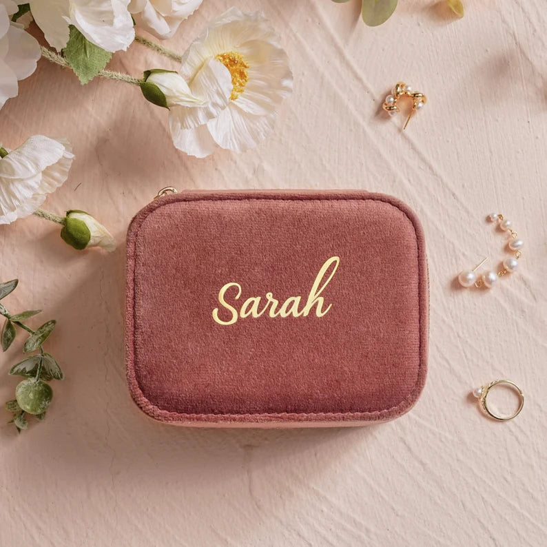 Custom Velvet Jewellery Box